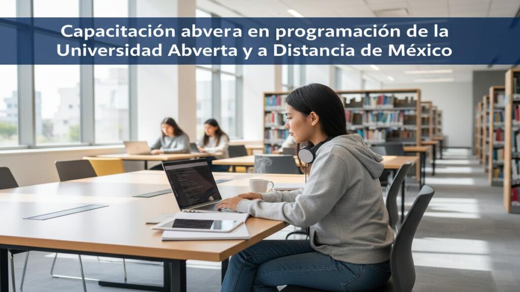 Capacitación abierta en programación de la Universidad Abierta y a Distancia de México