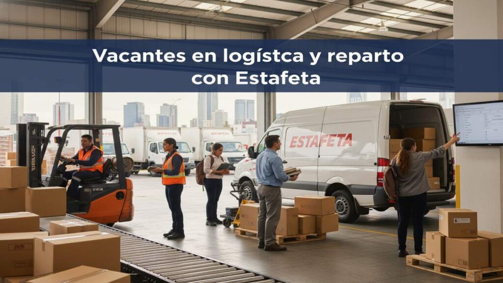 Vacantes en logística y reparto con Estafeta